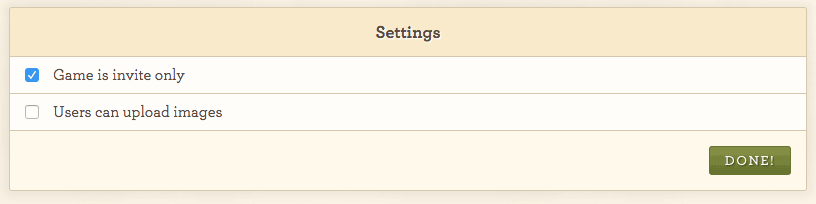 invite-only